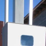Трубостойка для ввода электричества в городе Голицыно