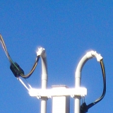 Трубостойка установлена в городе Руза. Счетчик Матрица.