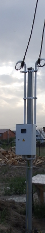 Трубостойка установлена  в сельском поселении Шеметовское Сергиево-Посадского района