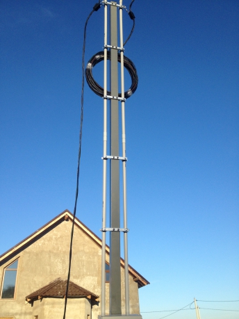Высокая трубостойка установлена в Солнечногорском районе.
