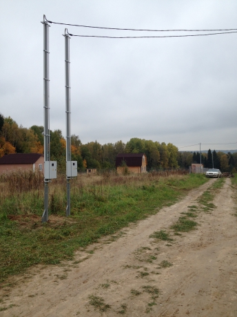 Сельское поселение Барвихинское. Подключение электричества к домам.