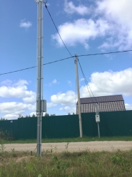Установка, монтаж, подключение трубостойки в Сергиево-Посадском районе