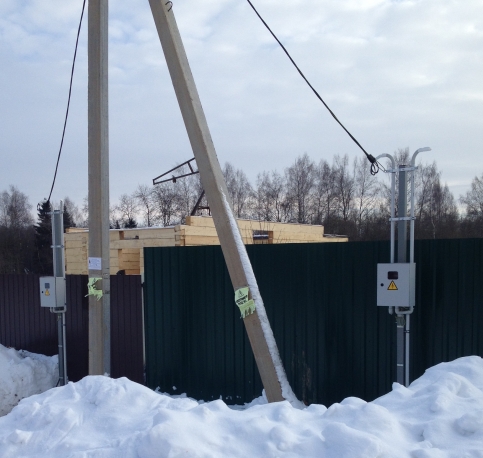 Подключение к электросетям в Сергиеево-Посадском районе в СНТ.